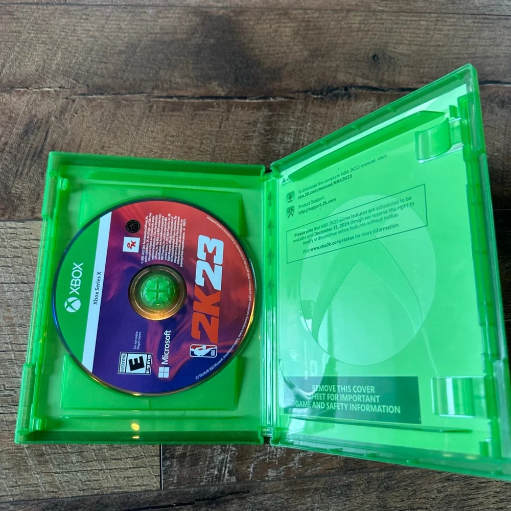 Unisex 2K NBA 2K23 Xbox Series X Video Game One Size Green Orange